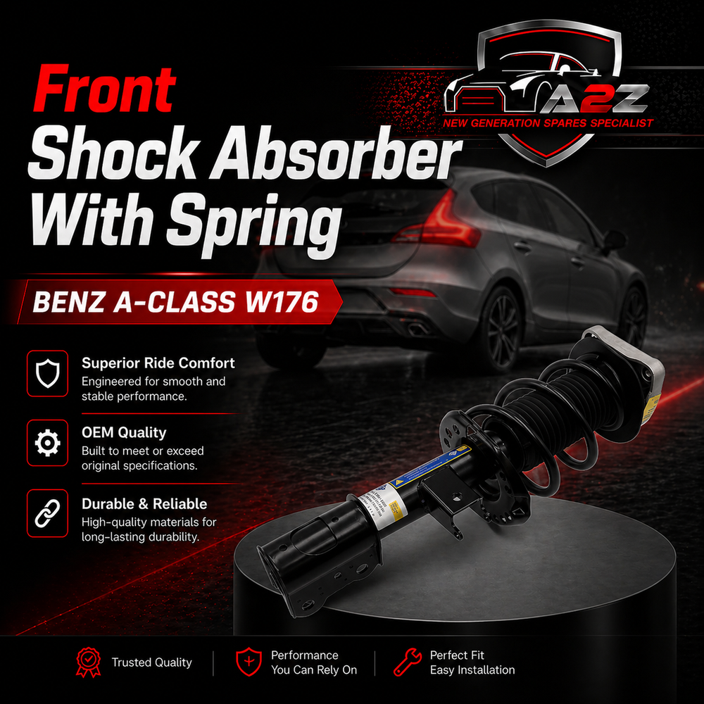 Front Air Suspension Shock Absorber With Spring Left 1763231900 & Right 1963232000 Compatible With MERCEDES-BENZ A-CLASS W176