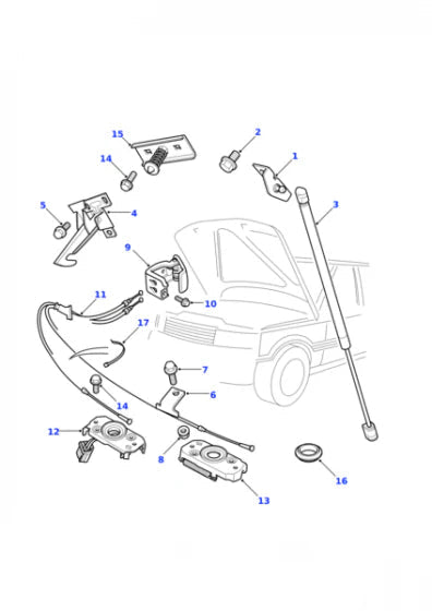 Oxygen Sensor LR011711 Compatible With RANGE ROVER III (L322) RANGE ROVER SPORT I (L320)