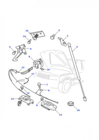 Oxygen Sensor LR011711 LR014012 LR028931 MHK500860 Compatible With RANGE ROVER III (L322) RANGE ROVER SPORT I (L320)