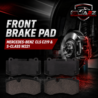 Front Brake Pad A0044208020 2396001 P050074 Compatible With MERCEDES-BENZ CLS C219 & S-CLASS W221