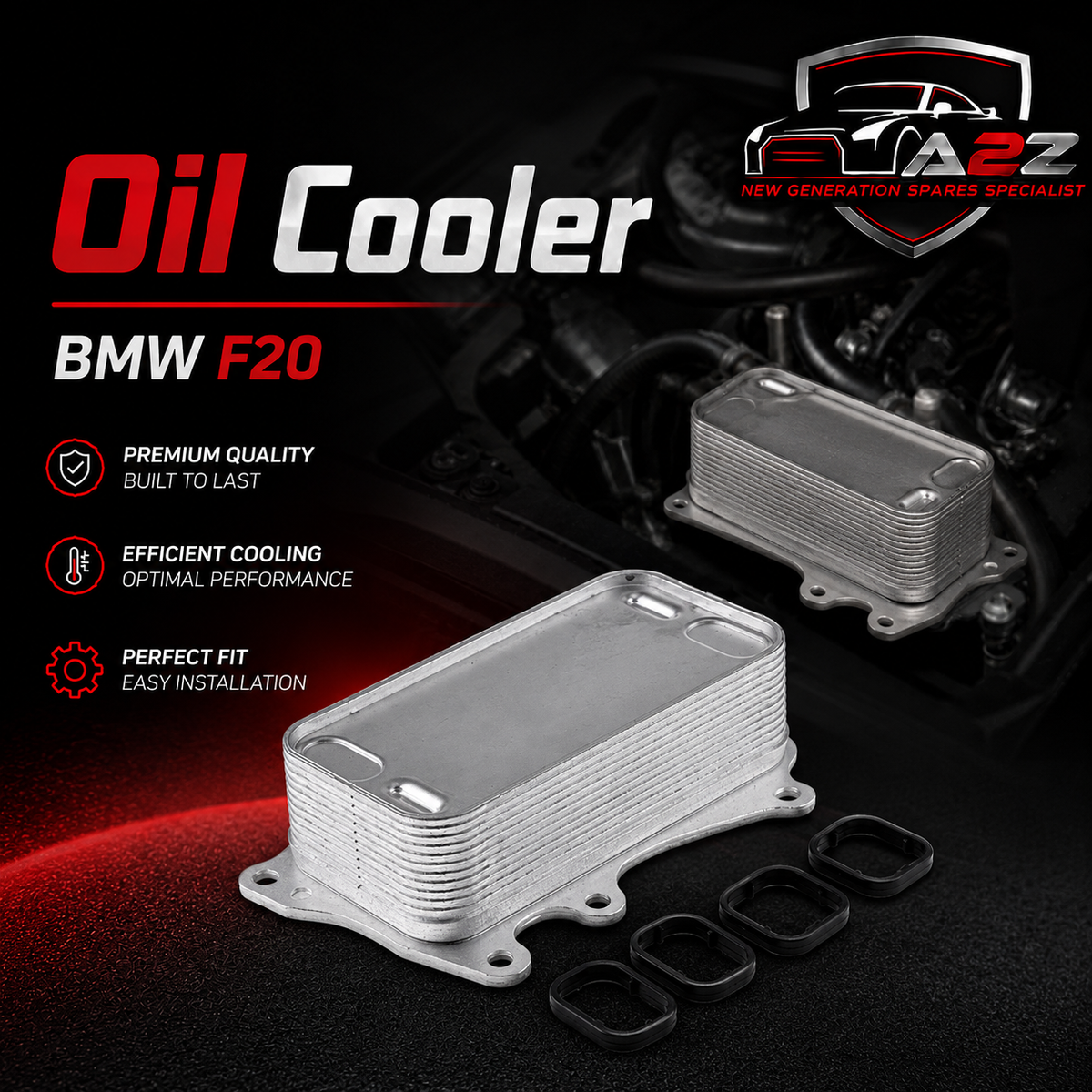 Oil Cooler 11428507627 Compatible With BMW F20