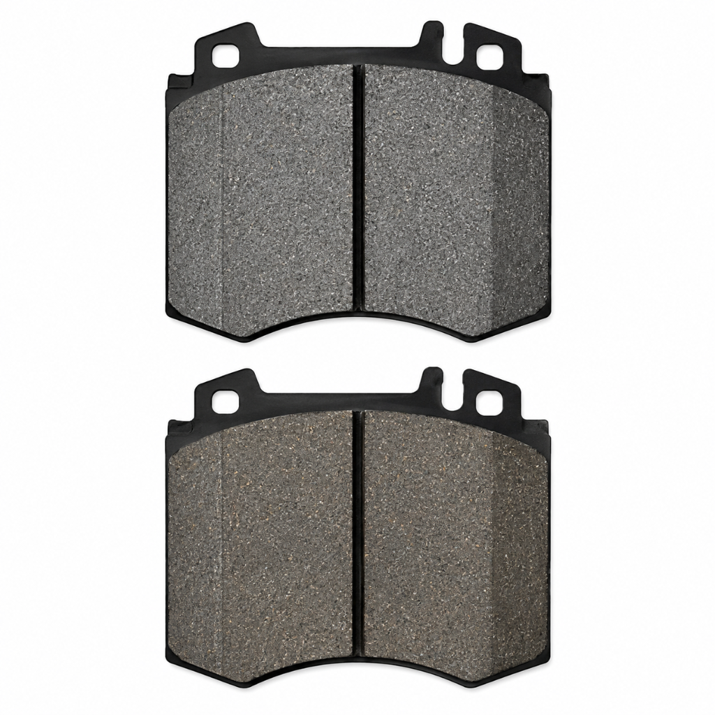 Rear Brake Pad 2374502 0044200520 Compatible With MERCEDES BENZ C-CLASS (W203) & CLK (C209) & CLS (C219) & E-CLASS (W211) & S-CLASS (W220, V220) & SL (R230) & SLK (R171)