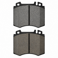 Rear Brake Pad 2374502 0044200520 Compatible With MERCEDES BENZ C-CLASS (W203) & CLK (C209) & CLS (C219) & E-CLASS (W211) & S-CLASS (W220, V220) & SL (R230) & SLK (R171)