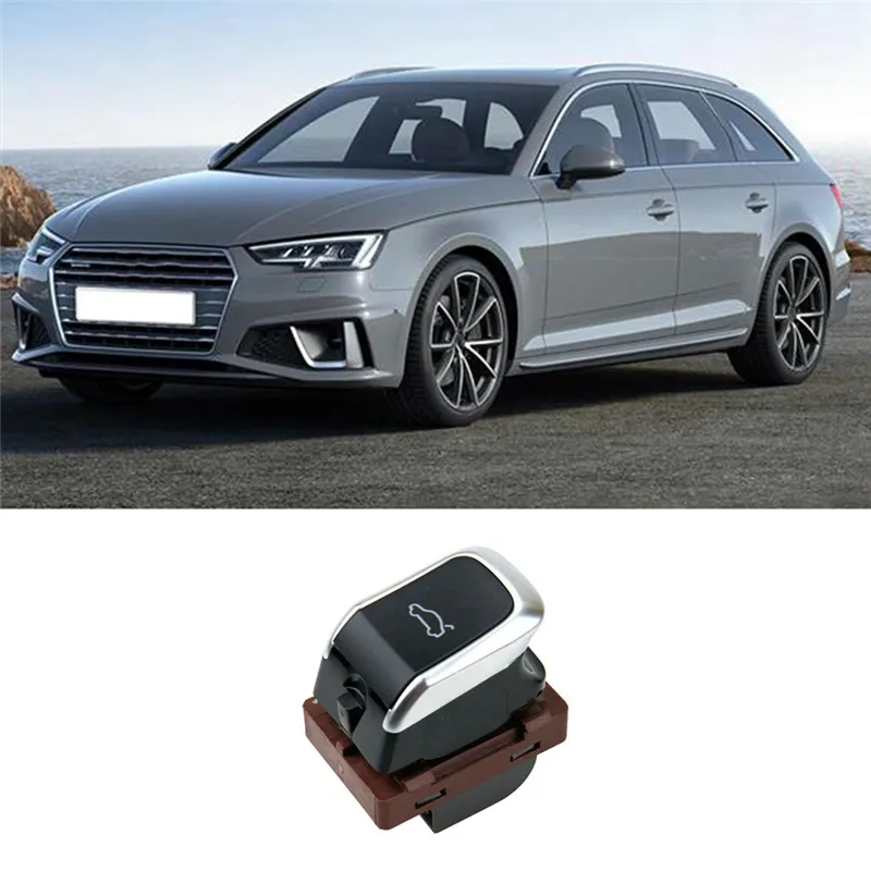 Trunk Lid Tailgate Control Switch  (4 Pin) 8KD959831A Compatible With A4 B8 (8K2) | A4 / S4  & A5 (8T3) | A5 / S5 & Q5 (8RB)