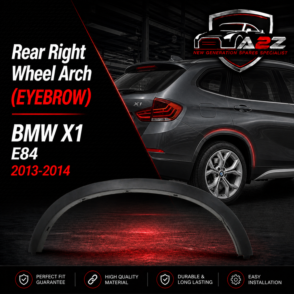 Rear Right Wheel Arch (EYEBROW) 51772990172 Compatible With BMW X1 E84-2013-2014 Tag-EY-16