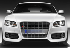 S5 Matt Grey Upgrade Show Grill Compatible With Audi = A5 (2008-11) Tag No.182