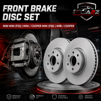 Front Brake Disc Set 34116866295 34116799347 Compatible With MINI MINI (F55) | MINI / COOPER MINI (F56) | MINI / COOPER