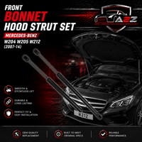 Front Bonnet Hood Strut Set 2049800064 Compatible With MERCEDES-BENZ C-CLASS (W204) & C-CLASS (W205) & CLS (C218) & E-CLASS (W212)