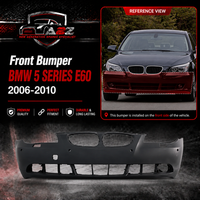 Front Bumper 51117111740 Compatible With BMW 5 SERIES E60 2006-2010 Tag No.413