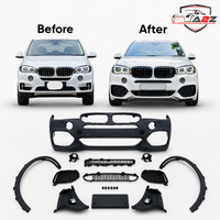 Front Bumper Kit Compatible With BMW X5 F15 Upgrade To M Sport F15 FBK418 (Shipping Cost Not Included In Price)
