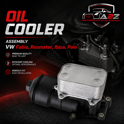 Oil Cooler Assembly 03P115389A 03P115389 03P115389B Compatible With VW Fabia, Roomster, Ibiza, Polo Tag-O-77