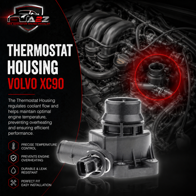 Thermostat Housing  31355151 30774489 Compatible With VOLVO XC90 Tag No.129