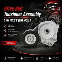 Belt Tensioner With Pulley 04E145299J 04C260849E 04C145299B Compatible With VW POLO V (6R1, 6C1)