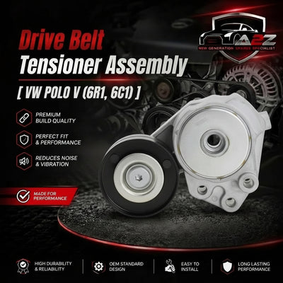 Belt Tensioner With Pulley 04E145299J 04C260849E 04C145299B Compatible With VW POLO V (6R1, 6C1)