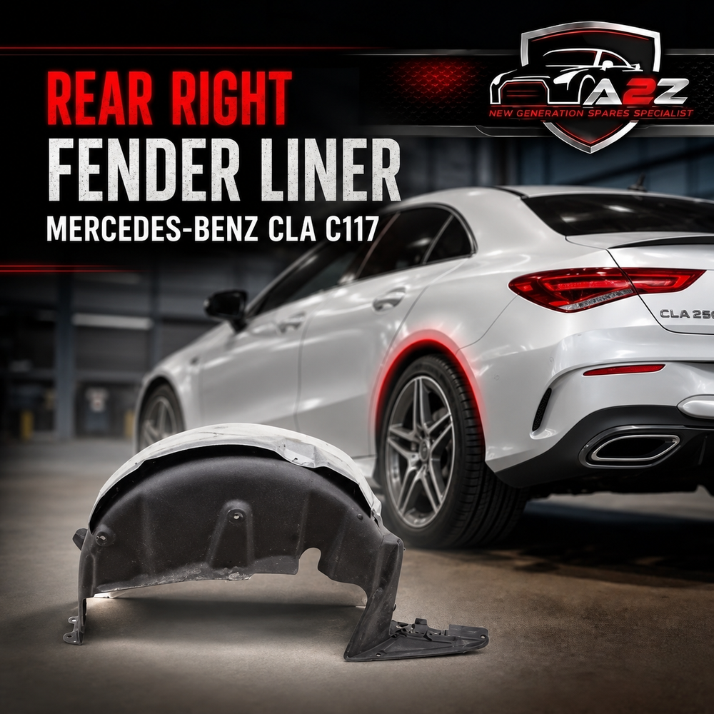Rear Right Fender Liner 1176900430 Compatible With MERCEDES-BENZ CLA C117 Tag-FEM-54