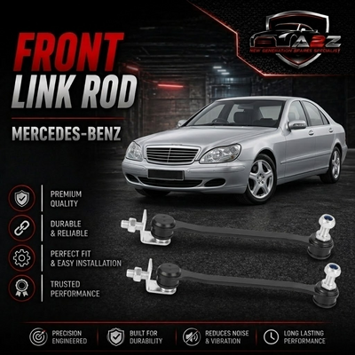 Stabilizer Sway Bar/Control Rod Front Links 2203200389 A2203200389 Compatible With Mercedes Benz W220