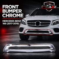 Front Bumper Chrome A1668852138 Compatible With Mercedes Benz (166) (GL/GLS) (2017-2019) Tag No.218