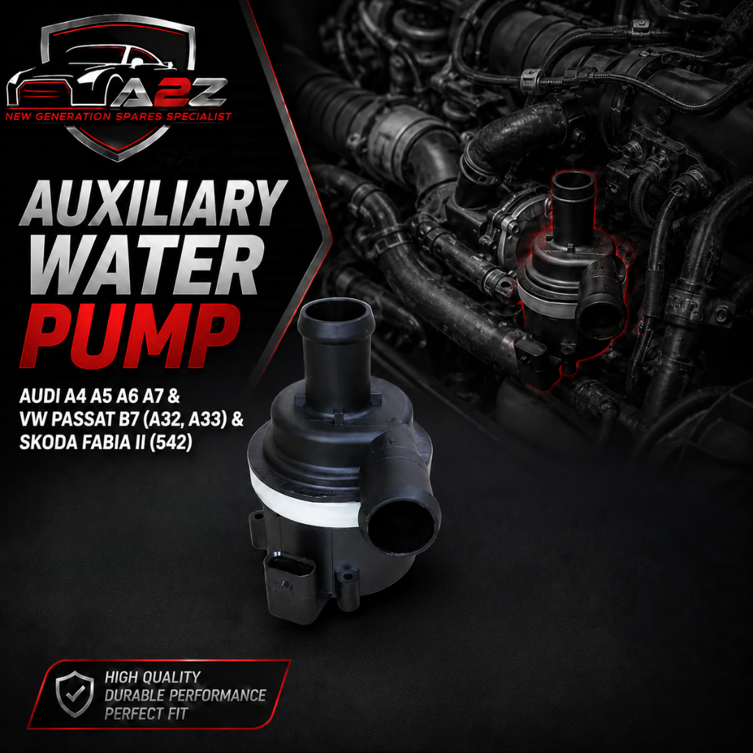 Auxiliary Water Pump 6R0965561A 6R0965561 Compatible with AUDI A4 A5 A6 A7 & VW PASSAT B7 (A32, A33) &  SKODA FABIA II (542) Tag No.17