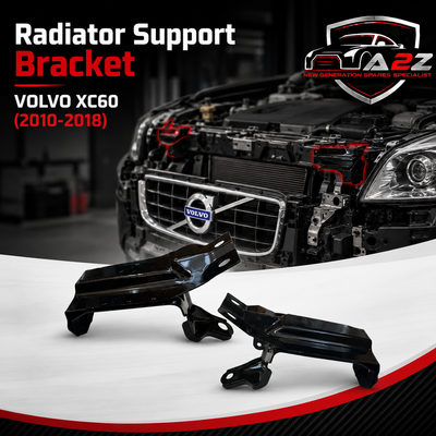 Radiator Support Bracket Left 31261931 & Right 31261932 Compatible With VOLVO XC60 (2010-2018) Tag No.2614