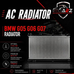 Engine Radiator 17118655757 Compatible With BMW G05 G06 G07