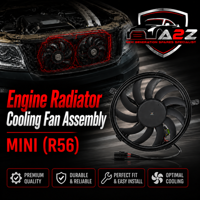 Engine Radiator Cooling Fan Assembly 17422752632 Compatible With MINI (R56)
