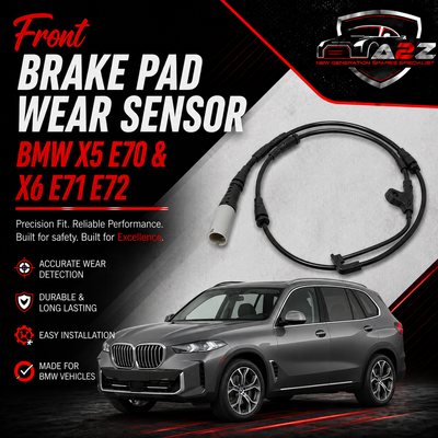 Front Brake Pad Wear Sensor 34356789501 Compatible With BMW X5 E70 & X6 E71 E72