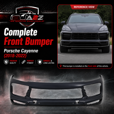 Complete Front Bumper 9Y0807217G2X Compatible With Porsche Cayenne (2018-2022) Tag No.156