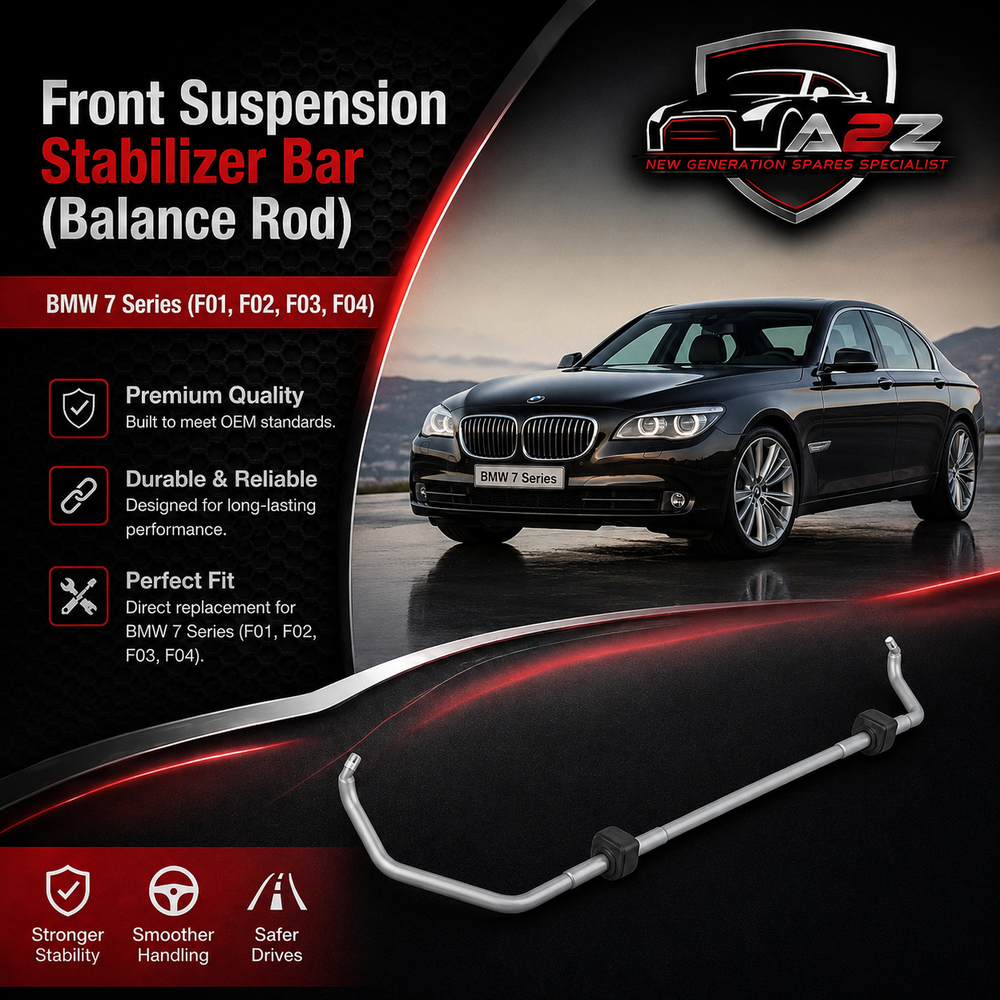 Front Suspension Stabilizer Bar (Balance Rod) 31356788627 31356775429 Compatible with BMW 7 Series (F01, F02, F03, F04)