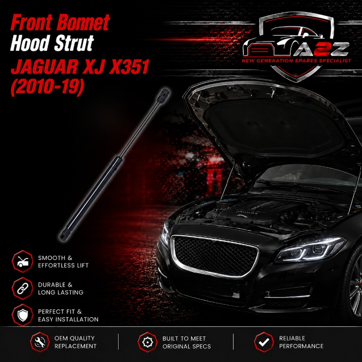 Front Bonnet Hood Strut C2D3661 Compatible With JAGUAR XJ (X351)