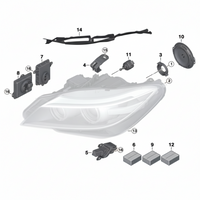 Blaster(Headlight Ballast) 63127296090 63117237647 63127172536 63127250624 63117318327 63117317408  For BMW 3 Series F30 & 5 Series F10, 7 Series F02 Tag-BL-01