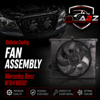 Radiator Cooling Fan Assembly 1645000593 Compatible With Mercedes Benz W164 W600