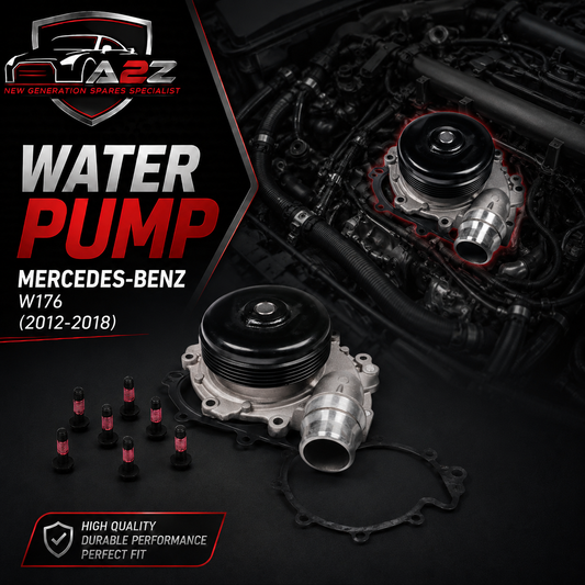 Water Pump 6512000501 6512004300 6512008301 6515000501 Compatible With MERCEDES-BENZ A-CLASS W176  B-CLASS W246 GLA-CLASS W156 Tag-W-04