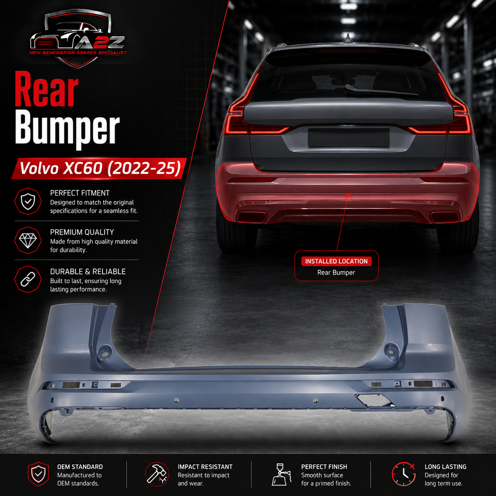 Rear Bumper 39847266 40007616 39796807 Compatible With Volvo XC60 (2022-25) Tag No.408