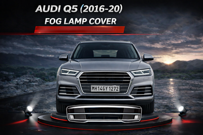 Fog Lamp Cover Left 80D807679J & Right 80D807680J Compatible With Audi Q5 80 (2016-2020) Tag No.100