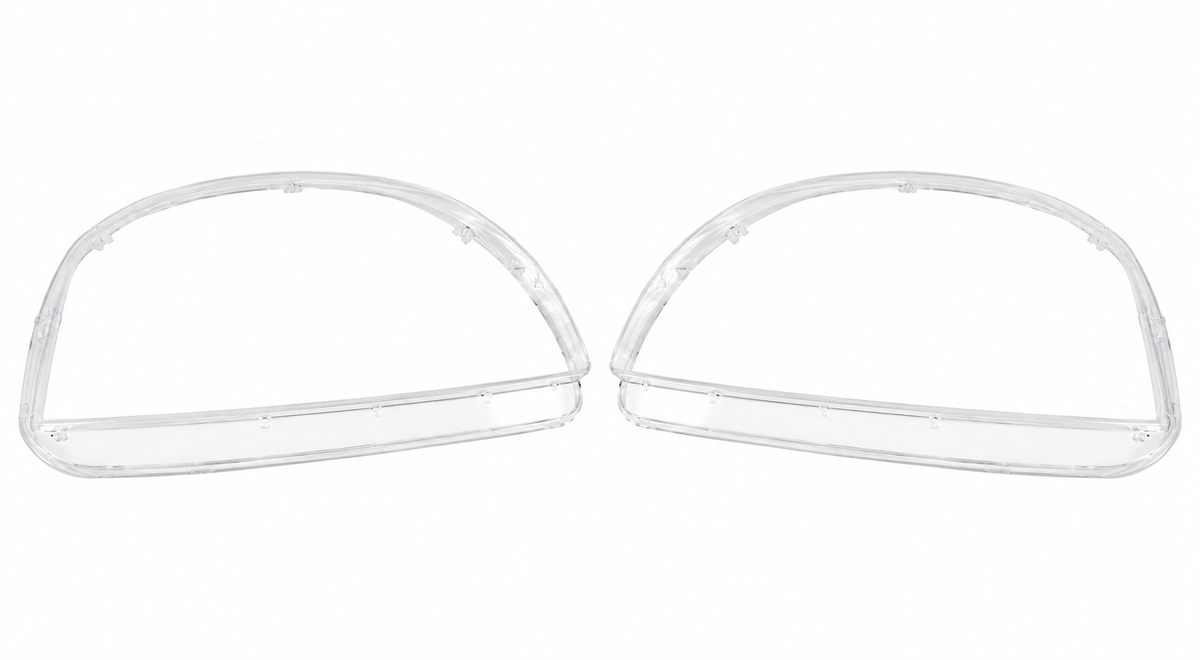 Front Headlight Glass Compatible With Mercedes-Benz ML-Class W164 (2007-2009)