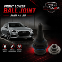 Front Lower Ball Joint (14MM) Right & Left 4G0407689A Set Compatible With AUDI A4 A5 A6 A7 Q5