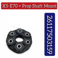 Front Drive Shaft Flex Joint Disc 26117503159 Compatible With BMW X5 E70 & X6 E71
