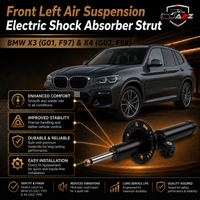 Front Left Air Suspension Electric Shock Absorber Strut 37106887933 37106887157 37106893783 Compatible With BMW BMW X3 (G01, F97) & X4 (G02, F98)