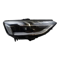 Headlight Headlamp Left 8W0941033B & Right 8W0941034B (Without Blaster) Compatible With AUDI A6 (2017-2018)