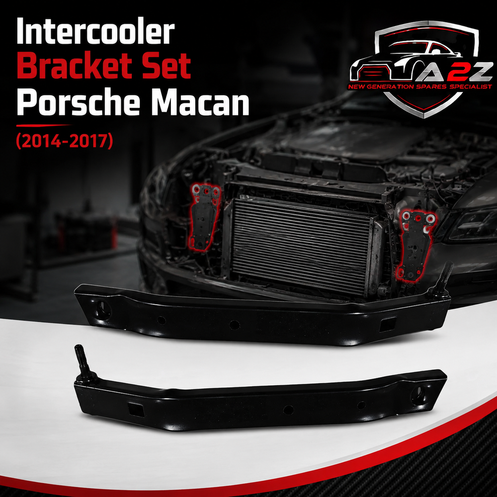 Intercooler Bracket Set Left 95B805527 & Right 95B805528 Compatible With Porsche Macan (2014-2017) Tag No.242