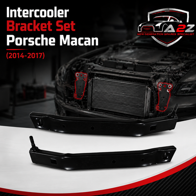Intercooler Bracket Set Left 95B805527 & Right 95B805528 Compatible With Porsche Macan (2014-2017) Tag No.242