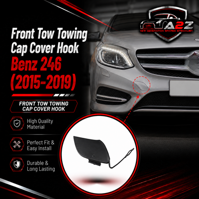 Benz = 246 (2015-2019) Front Towing Cap. Ref No 2468852122 Tag 334