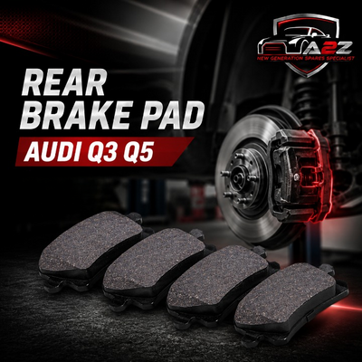 Rear Brake Pad 1K0698451L 3C0698451F 2448301 P85109 Compatible With AUDI Q3 Q5