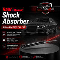 Rear (Left & Right Same)  Shock Absorber 4F0513032AK 4F0513032K Compatible With AUDI A6 C6 (4F2) | A6 / S6