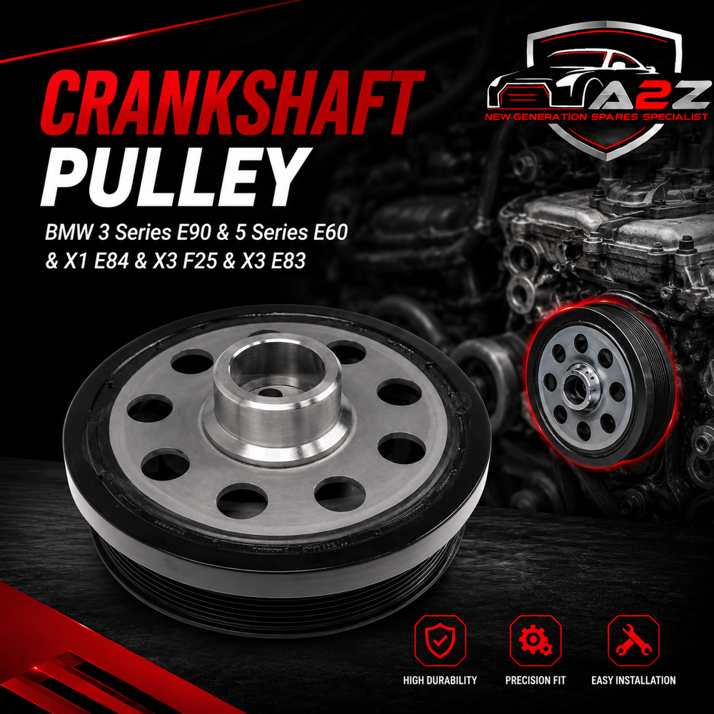 Crankshaft Pulley 11237797995 11237799153 11237823191 Compatible With BMW 3 Series E90 & 5 Series E60 & X1 E84 & X3 F25 & X3 E83 Tag-CP-01