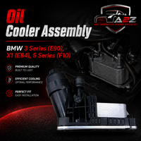 Oil Cooler Assembly 11427810481 11428512283 7810481 8512283 Compatible With BMW 3 Series (E90), X1 (E84), 5 Series (F10) Tag No.141