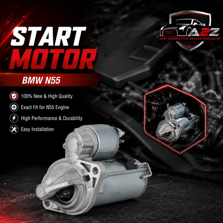 Start Motor 12417616502 Compatible With BMW N55