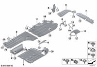 Under Shield For Tank Right 51757424890 Compatible With BMW X7 G07 (2019)