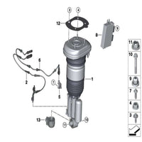 Rear Right Air Suspension Shock Absorber Strut 37106866714 37106882826 Compatible With BMW 6 Gran Turismo (G32) & 7 Series (G11, G12)