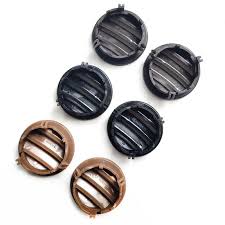 Console Small Ac Vent Grille Cover Dark Yellow 20468067878K20 20468068878K20 Compatible With Mercedes Benz C Class 2007-2011 W204